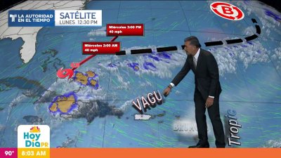 Se aleja la vaguada y llega polvo del Sahara