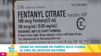 Crisis de opioides: aumento su uso en adultos mayores