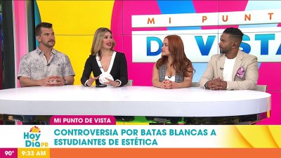 Controversia por uso de batas blancas por parte de estudiantes de estética