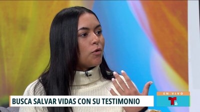 Joven que intentó quitarse la vida busca salvar otras con su testimonio