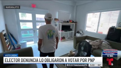 “Ella firmó por mi”: elector denuncia que lo obligaron a votar por el PNP