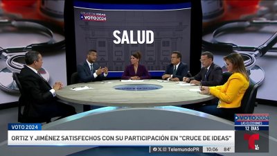 Satisfechos Jesús Manuel Ortiz y Javier Jiménez con el “Cruce de ideas”