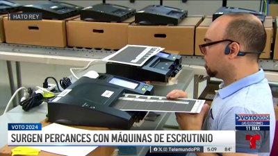 Siguen los problemas durante pruebas de las máquinas de escrutinio