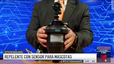 Repelente de mascotas con sensor