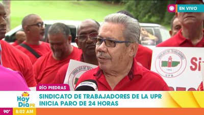 Comienza paro del Sindicato de Trabajadores de la UPR