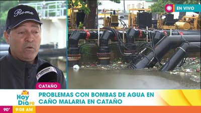 Denuncian que operador de sistema de bombas de agua en Cataño se negó a abrirlas