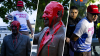 Lanzan pintura roja sobre estatuas de presidentes de EEUU en el Capitolio de Puerto Rico