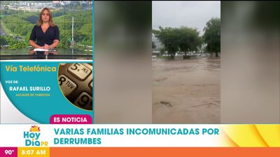 Lluvias provocan derrumbes y carreteras intransitadas en Yabucoa