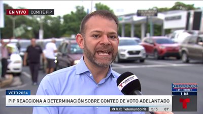 PIP señala al PNP de modificar reglas del conteo de voto adelantado a su favor