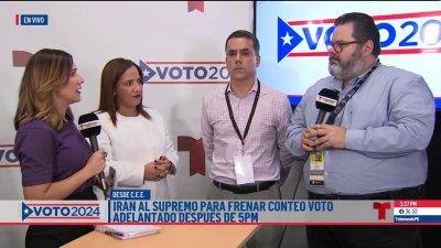 Comisionados electorales intentarán frenar conteo de voto adelantado luego de las 5pm