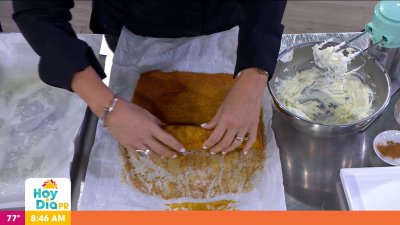 Sazón al día | Rollo de crema y calabaza