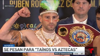 Se pesan para “Taínos vs Aztecas”