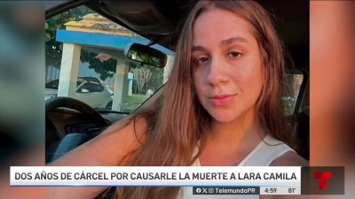 Melvin Camilo Mathews es sentenciado a 2 años de cárcel por muerte de Lara Camila