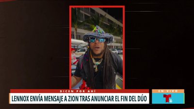 Lennox envía mensaje a Zion tras anunciar su fin como dúo