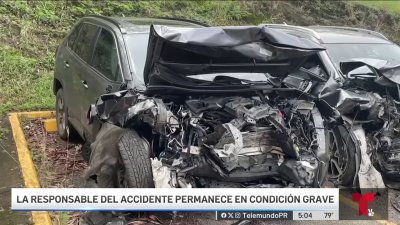 Conductora contra el tránsito provoca accidente fatal en PR-52