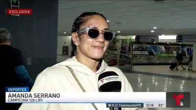 Amanda Serrano llega a Puerto Rico luego del desenlace controversial en su combate