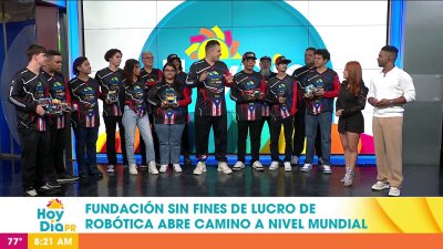 Jóvenes representarán a Puerto Rico en competencia de robótica en Turquía