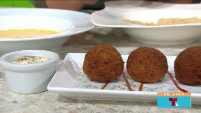 Cocina al día | Croqueta de yautía y guineo con carne molida