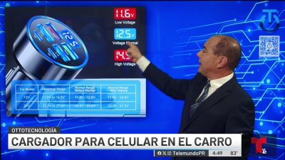 Cargador para celular en el carro