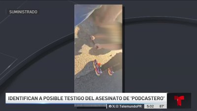 Policía identifica a sujeto que se llevó arma de “podcastero” asesinado