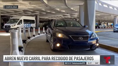 Abren carril para el recogido de pasajeros en el LMM