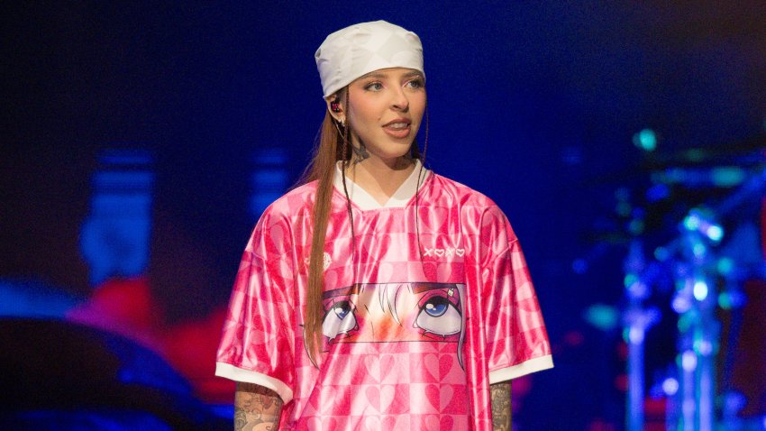 SUGAR LAND, TEXAS – AUGUST 20: Singer Young Miko performs onstage at Smart Financial Centre on August 20, 2024 in Sugar Land, Texas. (Photo by Marcus Ingram/Getty Images)