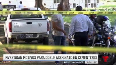 Asesinan a balazos a dos hombres en cementerio de Caguas