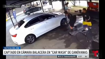 Pasan por “car wash” y tirotean a dos empleados y una clienta