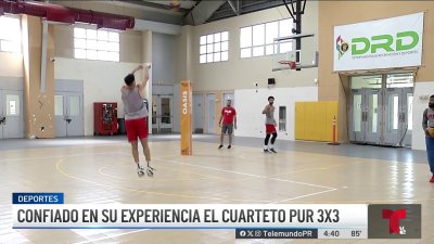 Confiado el cuarteto del 3×3 de Puerto Rico