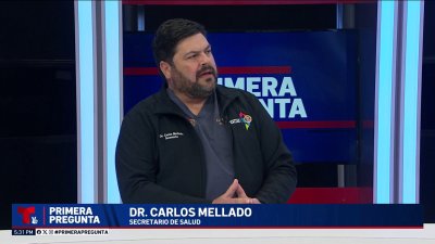 Primera Pregunta: Secretario de Salud, Carlos Mellado