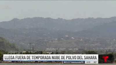 “Totalmente extraño”: Polvo del Sahara afectará la calidad del aire en Navidad