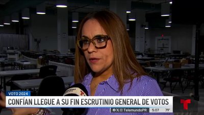 Escrutinio general debe terminar hoy “sí o sí”