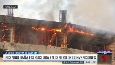 Logran extinguir enorme fuego en el Distrito de Convenciones