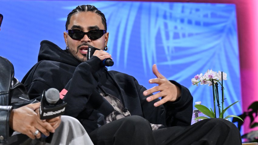 Alvaro Diaz at Billboard Latin Music Week Panels on October 15, 2024 in Miami Beach, Florida. (Photo by Gustavo Caballero/Billboard via Getty Images)