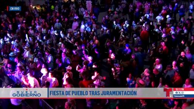 Jenniffer González finaliza jornada en una fiesta de pueblo