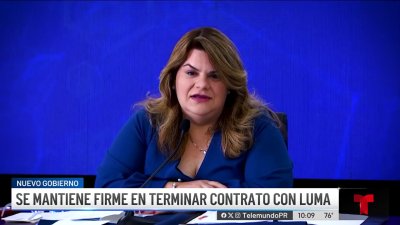 Jenniffer González se mantiene firme en terminar contrato con LUMA