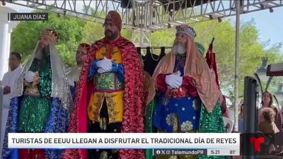 Miles llegan a Juana Díaz para recibir a los Reyes Magos