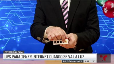 Artefacto para tener internet cuando se vaya la luz