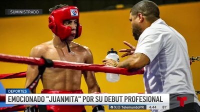 Emocionado “Juanmita” por su debut profesional