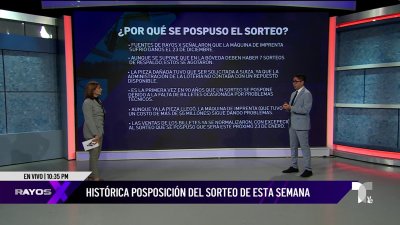 Histórico: posponen por primera vez el sorteo de la lotería tradicional