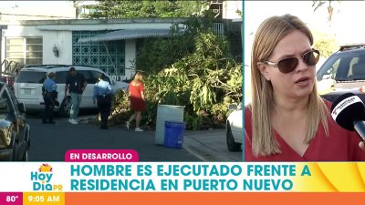 Asesinan a un hombre frente a residencia en Puerto Nuevo