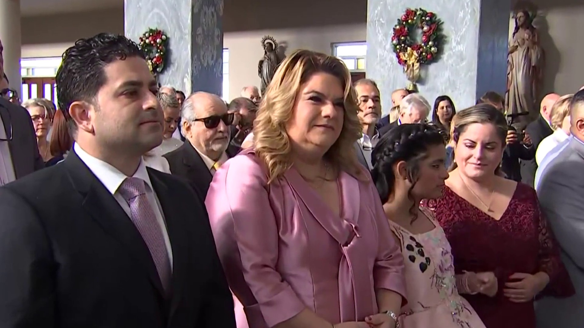 Misa en la Iglesia Santa Teresita en la Calle Loíza en Santurce