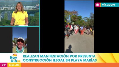 “Esto es un proyecto ilegal”: arrestan a manifestantes en playa de Rincón