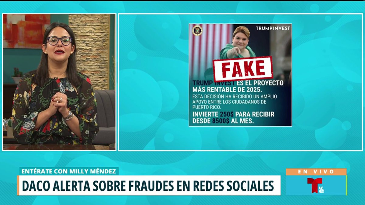 "Trump Invest": DACO alerta sobre esquema de fraude en redes sociales ...
