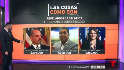 Revelan los salarios de funcionarios