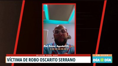 Oscarito es víctima de robo