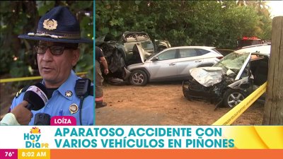 Aparatoso accidente en Piñones habría ocurrido por conductor que invadió carril