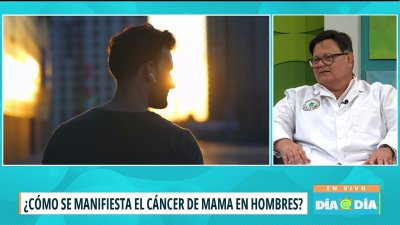 Cómo el cáncer de mama puede manifestarse en los hombres