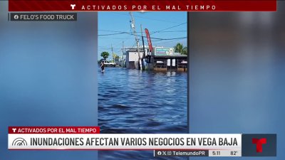 Negocios quedan bajo agua en Vega Baja