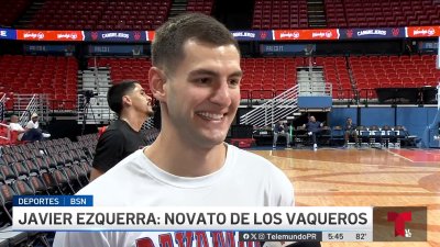 Entre aviones, canchas y estudios: Javier Ezquerra novato de los Vaqueros